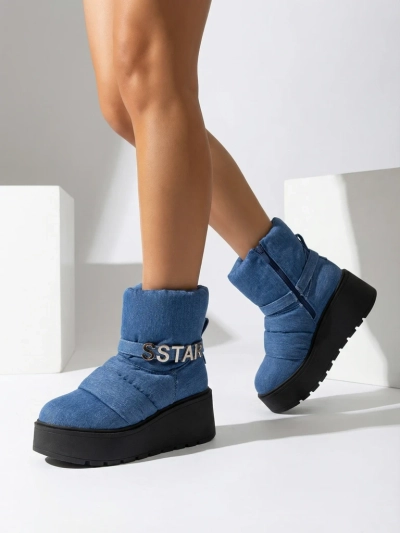 Royalfashion Bottes de neige pour femmes Fizo