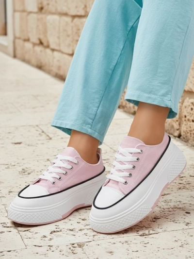 Royalfashion Baskets à plateforme pour femmes Beemes