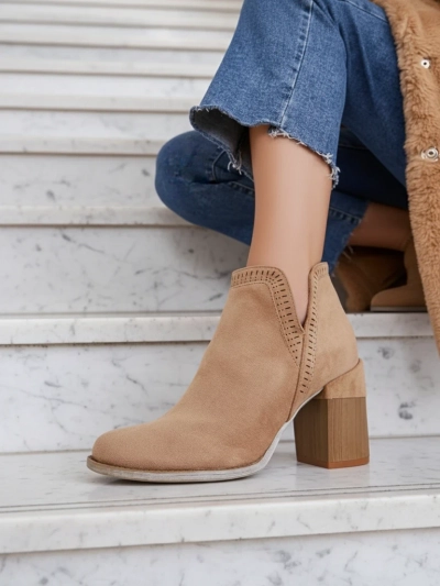 Bottines à talons pour femmes Royalfashion Vettot
