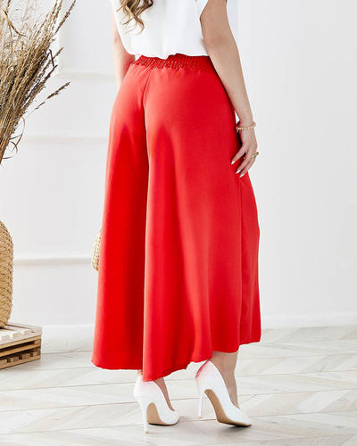 Pantalon palazzo large pour femmes Coral - Vêtements