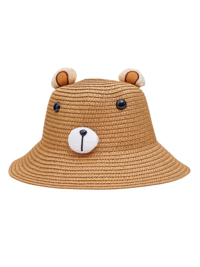 Royalfashion Chapeau de paille pour enfants Ourson