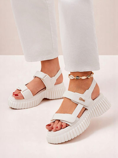 Sandales pour femmes Royalfashion avec semelle épaisse Hortez