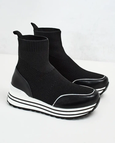 Royalfashion Femmes Sports Baskets hautes Wisoi