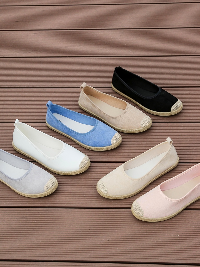 Espadrilles écologiques en suédine Royalfashion pour femmes Aroles