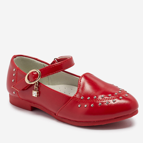 Escarpins rouges pour filles avec strass Praja- Footwear