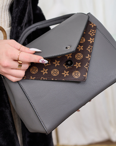 Royalfashion Gris Sac à main pour femme