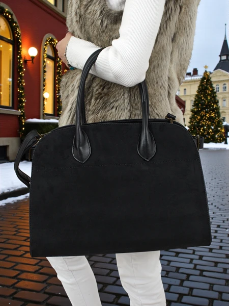 Sac à main shopper pour femmes en éco-daim Dorelle