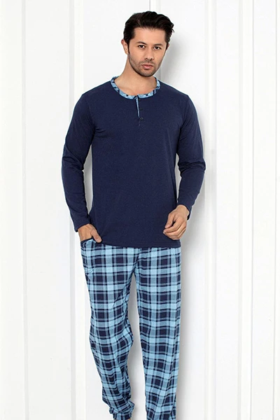 Pyjama à carreaux pour hommes Royalfashion