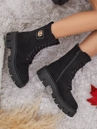 Royalfashion Bottines workwear pour femmes Milloze