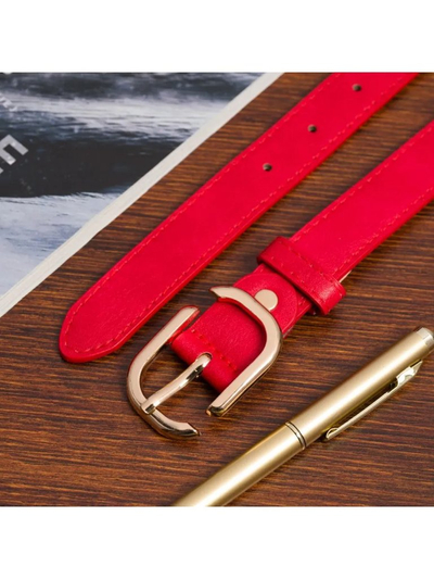 Royalfashion Ceinture étroite pour pantalon femme
