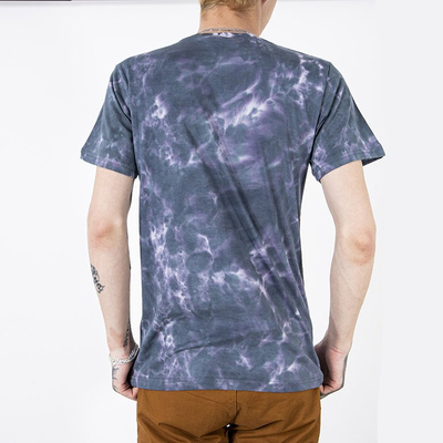 T-shirt homme gris en coton avec imprimé - Vêtements