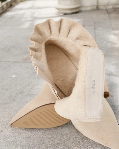 Royalfashion Bottes à talon aiguille Lexse pour femme