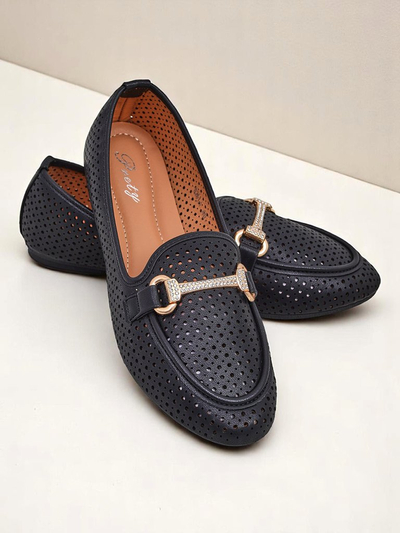Royalfashion Rafalle mocassins ajourés pour femmes