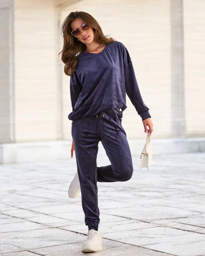 Royalfashion Ensemble a'la velour pour femme