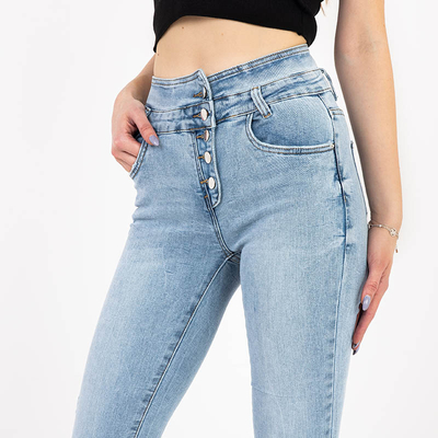 Jean skinny femme bleu - Vêtements
