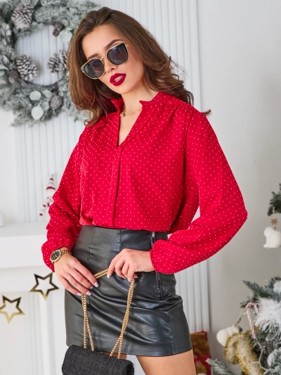 Chemise Royalfashion pour femmes avec strass