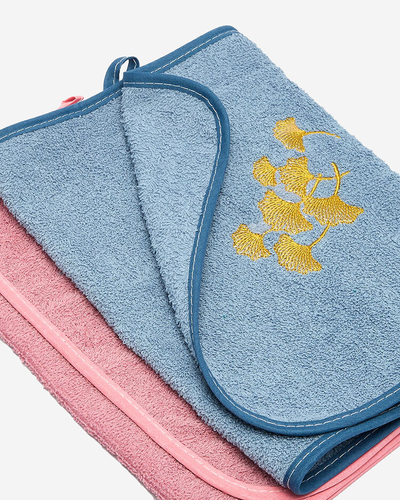 Royalfashion Set de 2 serviettes de bain