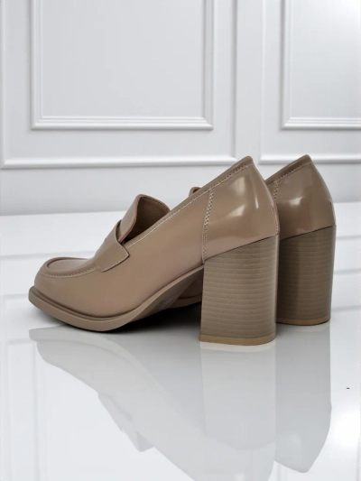 Royalfashion Mocassins pour femmes à talons Minerva