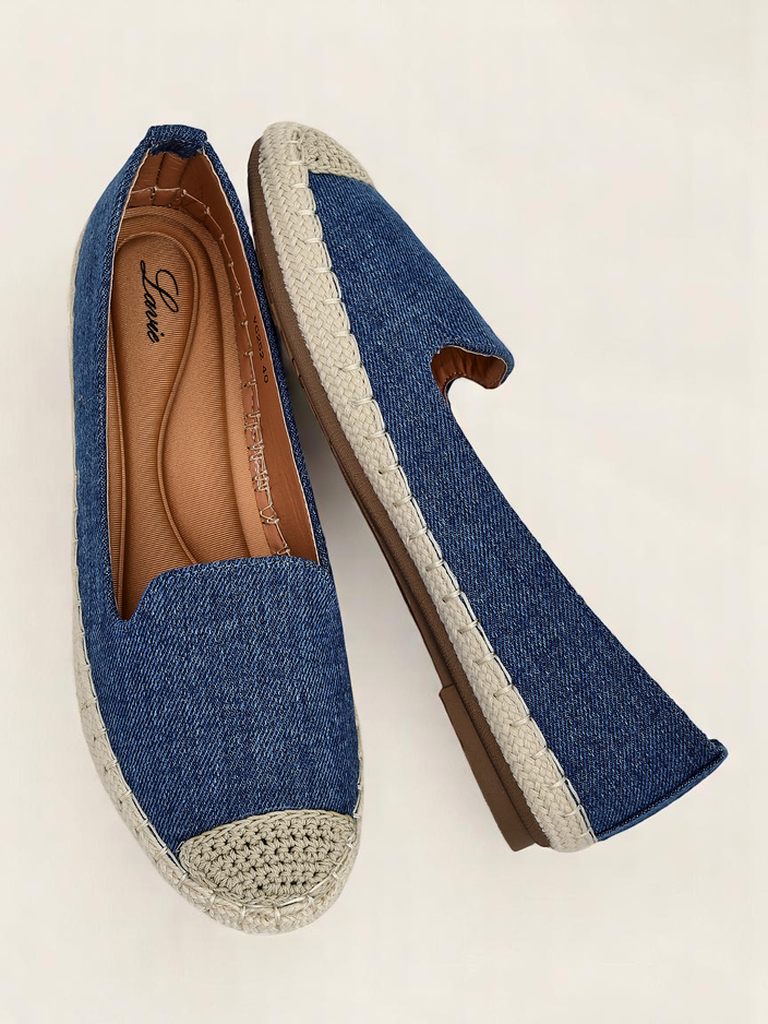 Espadrilles en daim écologique pour femmes Royalfashion Bombei