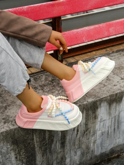 Royalfashion Sneakers à plateforme pour femmes Venusoe