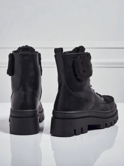 Bottines workwear pour femmes avec fourrure Safil