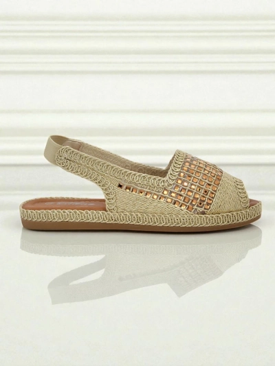 Sandales espadrilles pour femmes avec strass Belle Sparkle