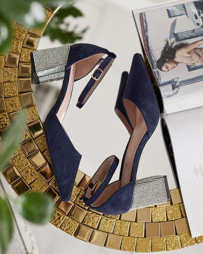 Royalfashion Escarpins pour femmes sur tige décorative Emetroli