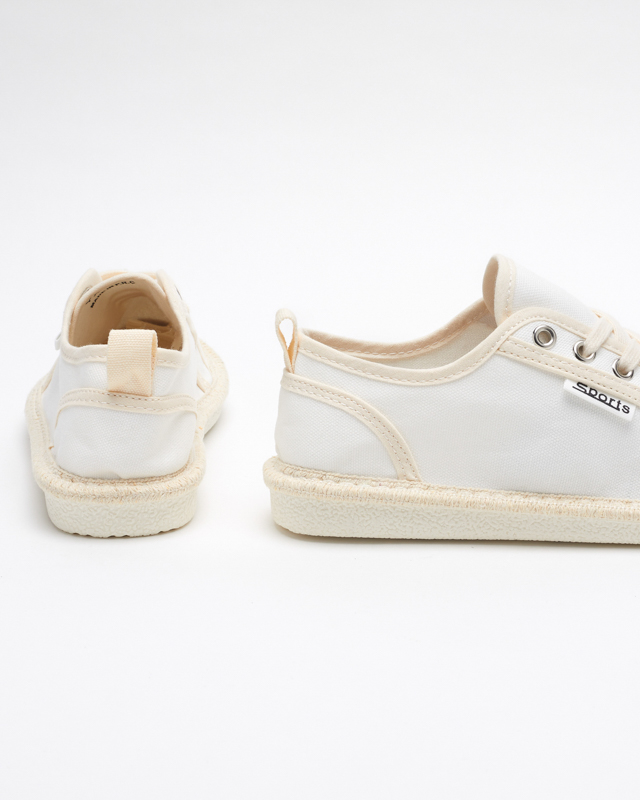 OUTLET Baskets tissées Mokida blanches femme - Footwear