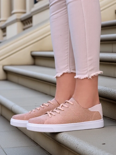 Royalfashion Chaussures de sport en tissu pour femmes Esellaf