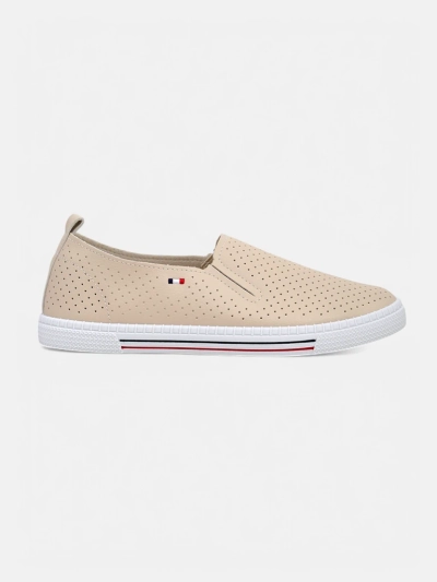 Royalfashion Chaussures femme à enfiler perforées Vielles
