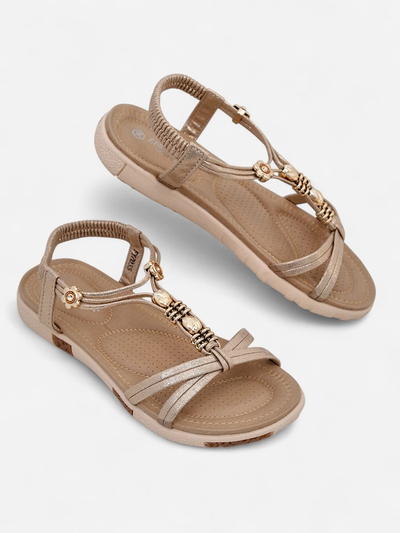 Sandales Royalfashion pour femmes avec ornements Veve