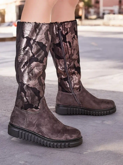 Bottes Molis pour femmes à hauteur de genou Royalfashion