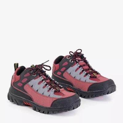 OUTLET Chaussures de sport pour femmes Aliccer noires et rouges - Footwear