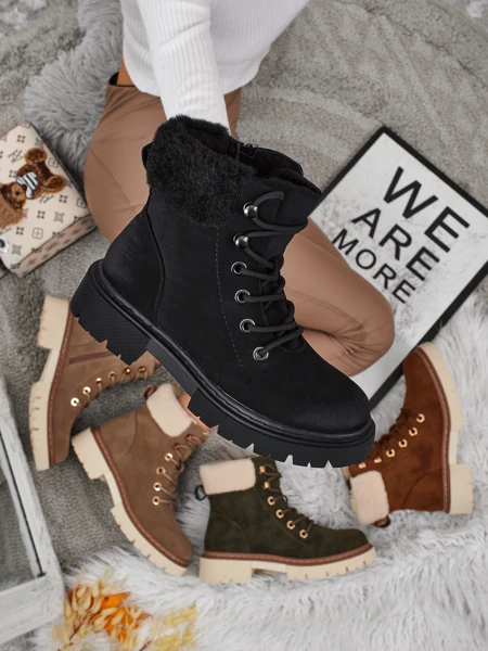 Bottines de randonnée fourrées Tessara pour femmes