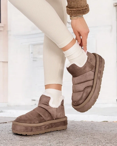 Royalfashion Femmes Zoeno bottes courtes a'la bottes de neige