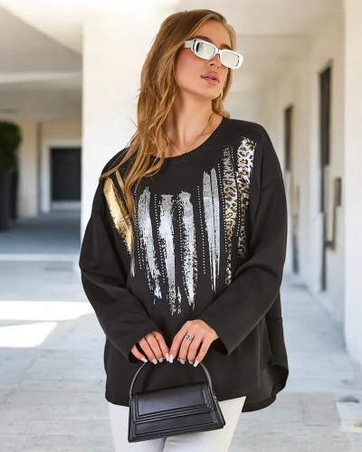 Royalfashion Chemisier femme avec imprimé