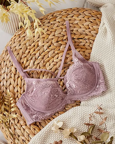 Royalfashion Soutien-gorge femme avec bretelles décoratives