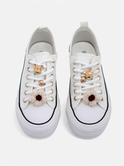 Royalfashion Baskets perforées pour femmes avec embellissements Osdo