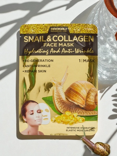 HydraVenus Collagen Snail Mask – hydratation intense et régénération de la peau