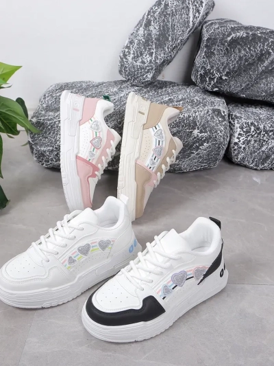 Baskets pour femmes Royalfashion avec paillettes Samoles