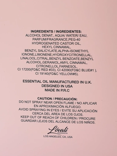 Eau de parfum inspirée pour femme Beauty Pink Rose