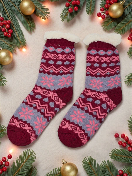 Chaussettes de Noël chaudes pour femmes WinterJoy