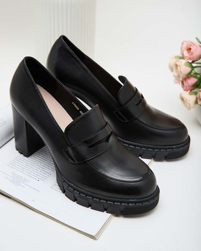 Royalfashion Chaussures à talons hauts pour femmes Sluppe