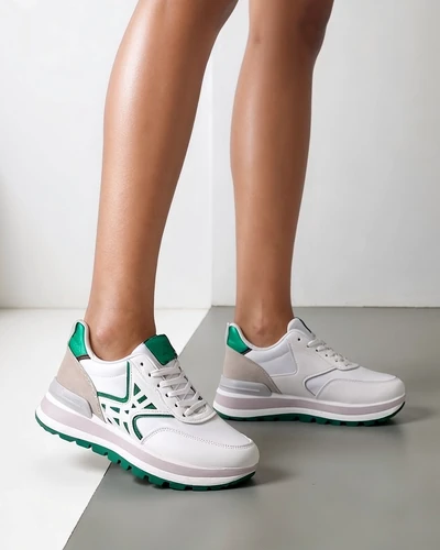 Baskets Royalfashion pour femmes avec paillettes Senues