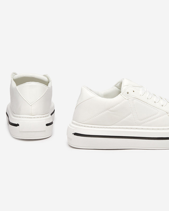 OUTLET Baskets de sport blanches pour femme Smaqo - Footwear