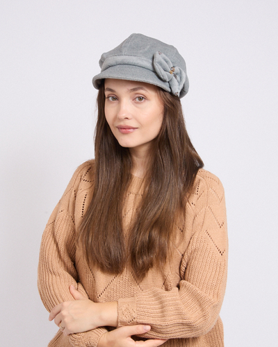 Béret pour femmes de Royalfashion avec nœud