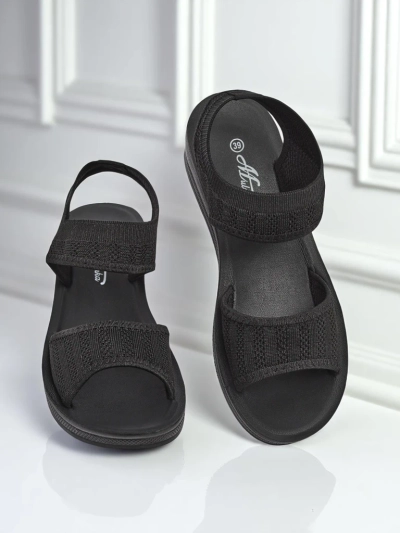Royalfashion Sandales pour femmes à semelle épaisse Viva Flex II