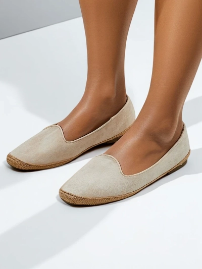Espadrilles écologiques en daim pour femmes Royalfashion Emmeno