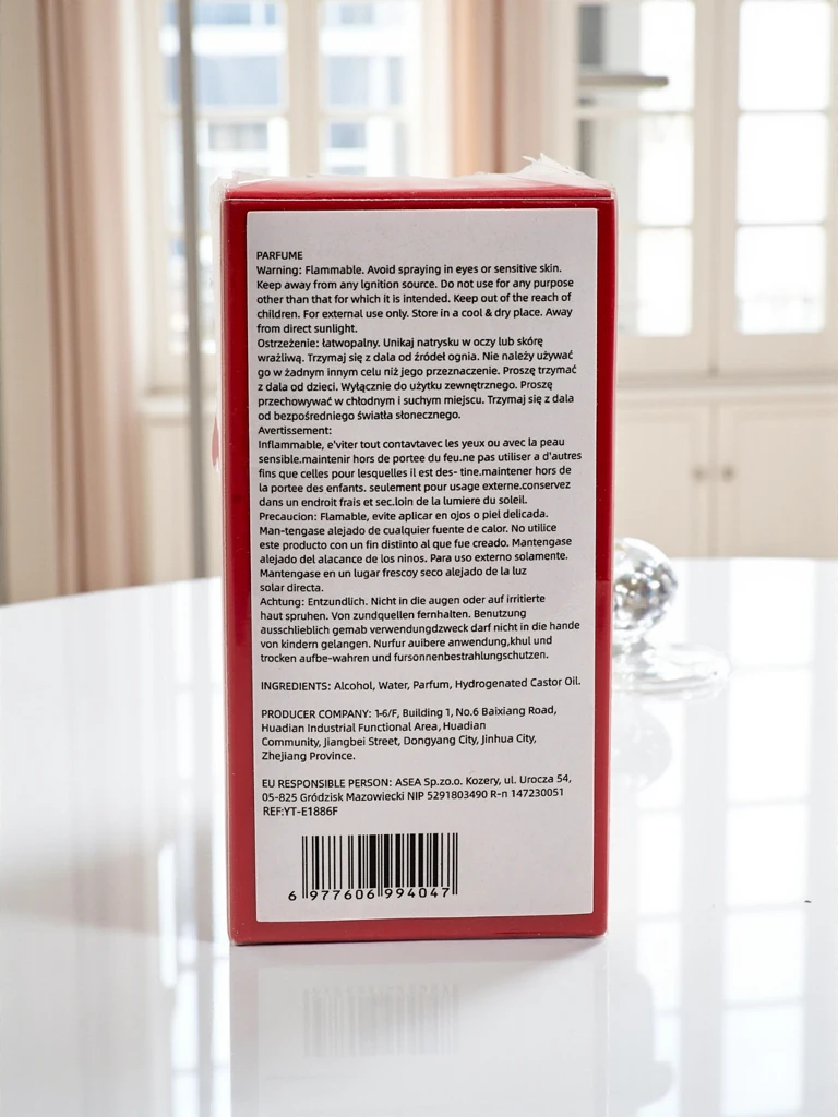 Inspirée de l'eau de parfum unisexe Arab Red