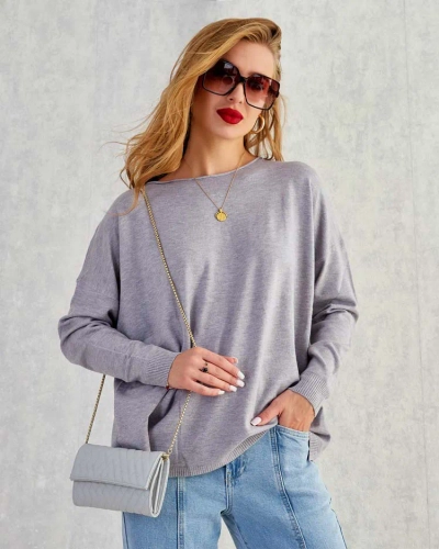 Royalfashion Pull fin pour femme